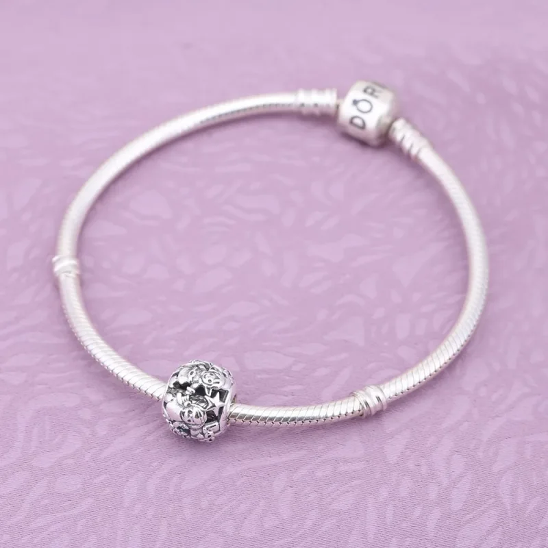 (imagine pentru) Talisman dantelat Elfii lui Moş Crăciun din argint 925 - PANDORA - Vizualizare 2