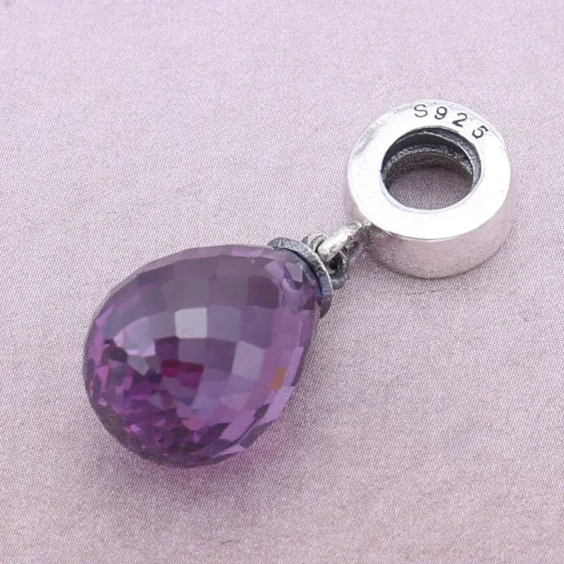 (imagine pentru) Talisman din sticlă de Murano fațetată mov - 791602CPE - Talisma - Vizualizare 2