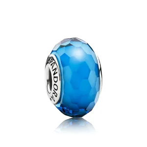 (imagine pentru) Talisman din sticlă de Murano fațetată turcoaz - 791607 - Talism