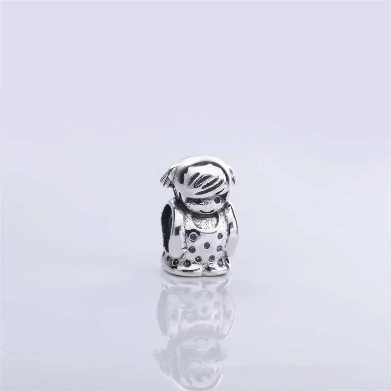 (imagine pentru) Talisman Fetiţă îndrăgită din argint 925 - 791531 - Talismane PA - Vizualizare 2