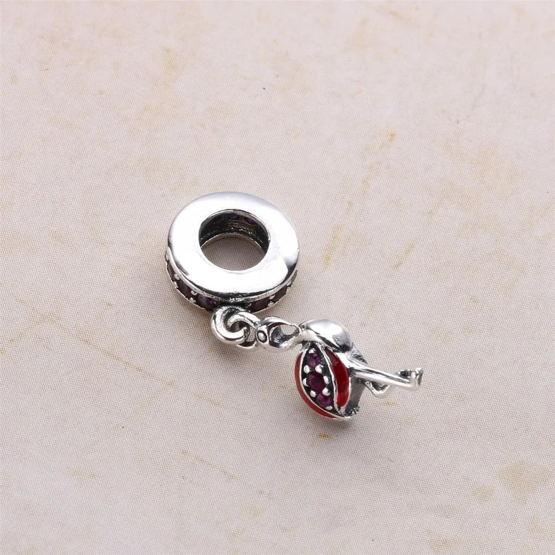(imagine pentru) Talisman Flamingo roz - PANDORA - Vizualizare 3