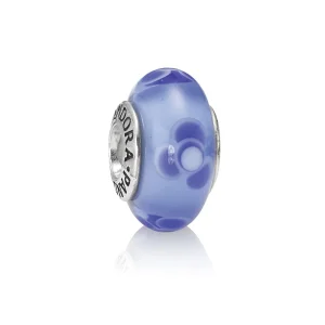 (imagine pentru) Talisman floare albastră din sticlă - 790644 - Talismane PANDORA