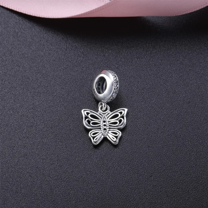 (imagine pentru) Talisman Fluture Vintage - PANDORA - Vizualizare 3