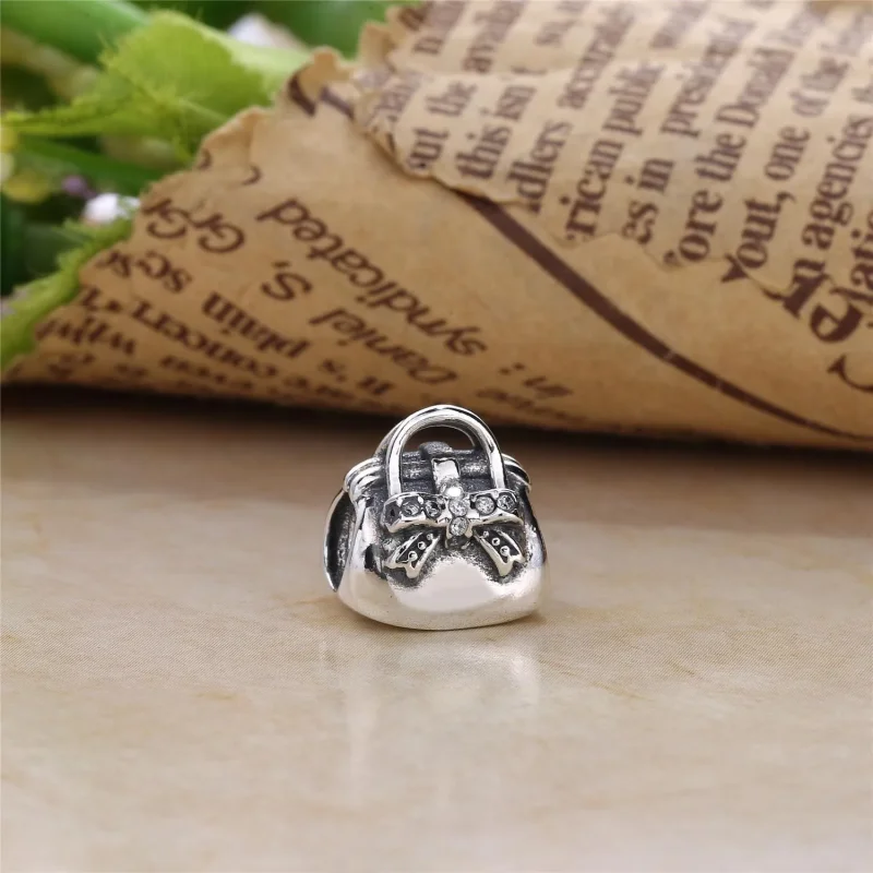 (imagine pentru) Talisman Geantă sclipitoare din argint 925 cu zirconiu cubic - 7 - Vizualizare 2