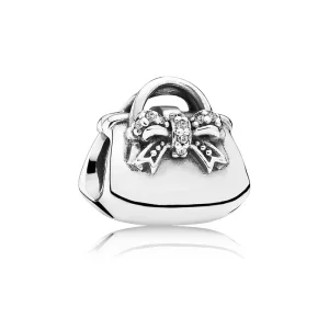 (imagine pentru) Talisman Geantă sclipitoare din argint 925 cu zirconiu cubic - 7