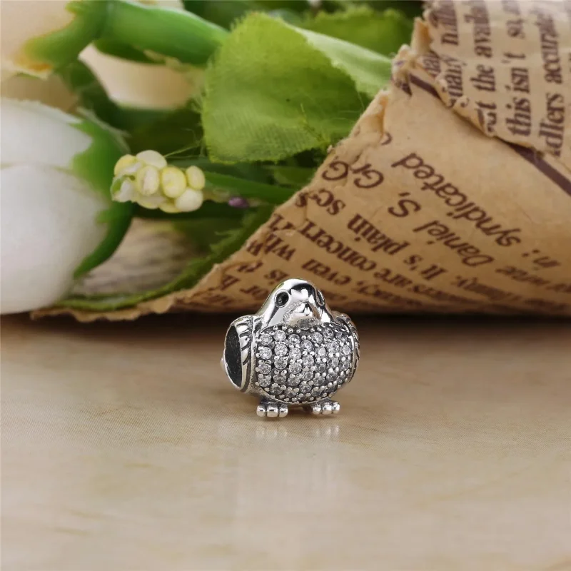 (imagine pentru) Talisman Guşă-roşie din argint 925 - 791731CZR PANDORA - Vizualizare 2
