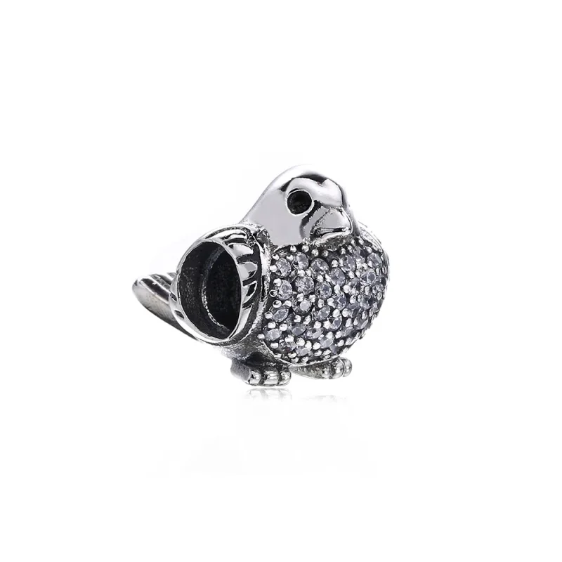 (imagine pentru) Talisman Guşă-roşie din argint 925 - 791731CZR PANDORA