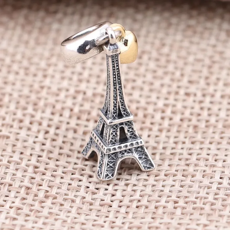 (imagine pentru) Talisman Iubesc Parisul - PANDORA - Vizualizare 2