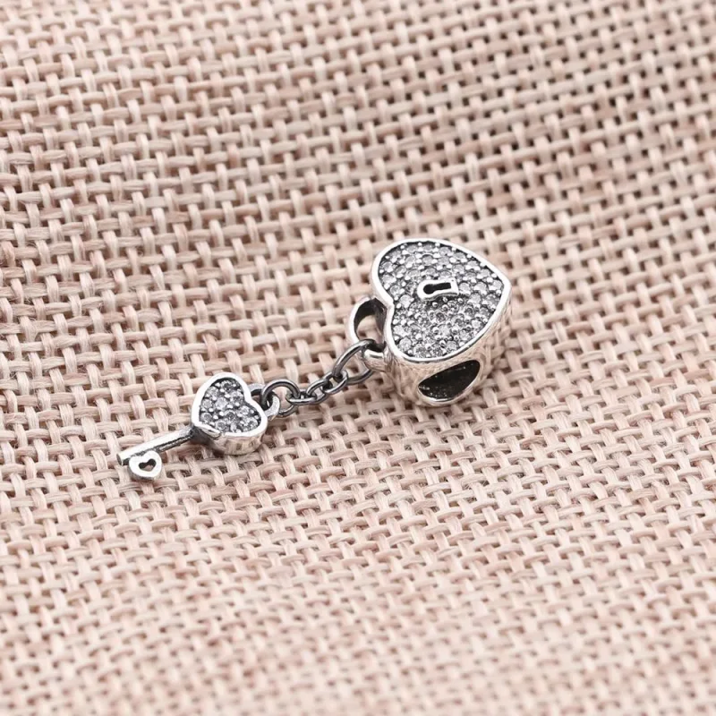 (imagine pentru) Talisman Lacăt al iubirii - PANDORA - Vizualizare 2