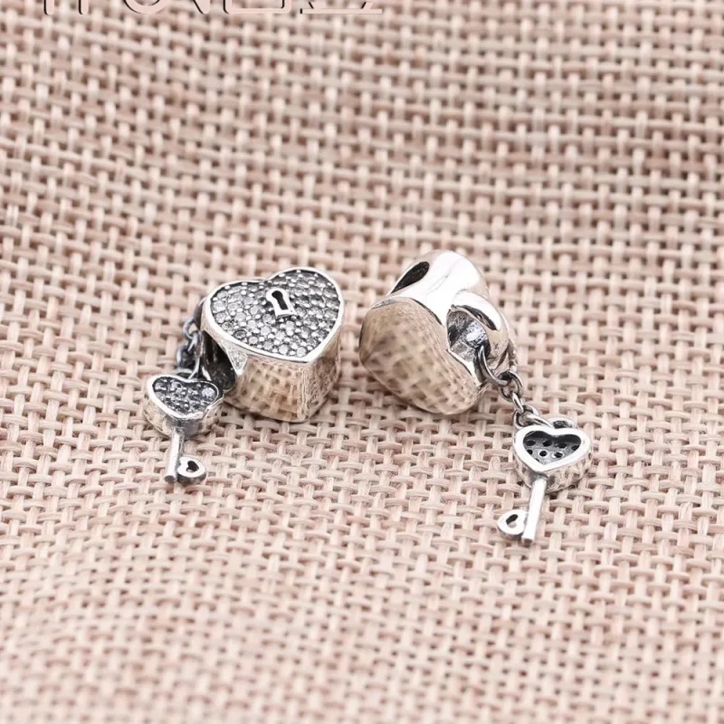 (imagine pentru) Talisman Lacăt al iubirii - PANDORA - Vizualizare 3