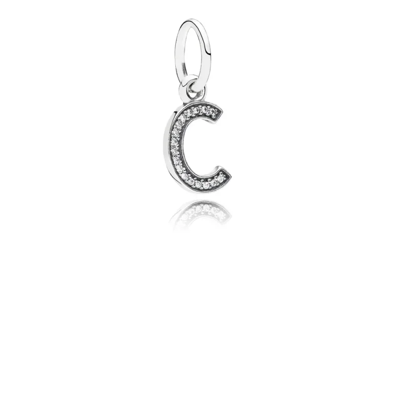 (imagine pentru) Talisman Litera C - PANDORA