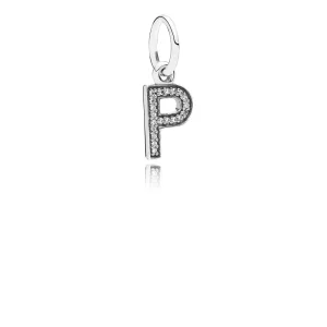 (imagine pentru) Talisman Litera P - PANDORA