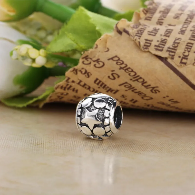 (imagine pentru) Talisman PANDORA, Luna și stelele din argint - Vizualizare 3