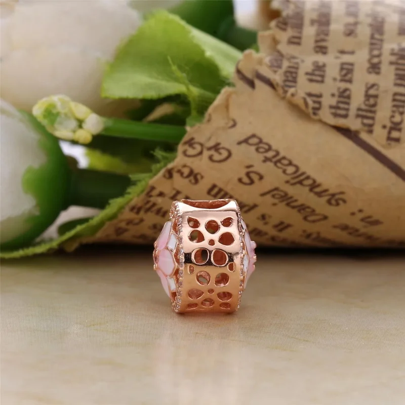 (imagine pentru) Talisman Magnolia floare din PANDORA Rose - Vizualizare 3