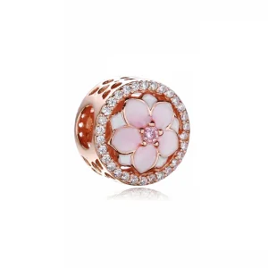 (imagine pentru) Talisman Magnolia floare din PANDORA Rose