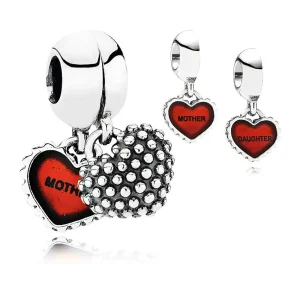 (imagine pentru) Talisman "Mamă și fiică" - 790950EN27 - Talismane PANDORA