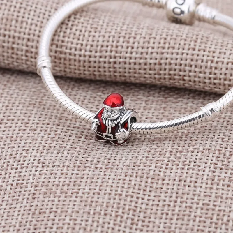 (imagine pentru) Talisman Moș Crăciun roșu - PANDORA - Vizualizare 2