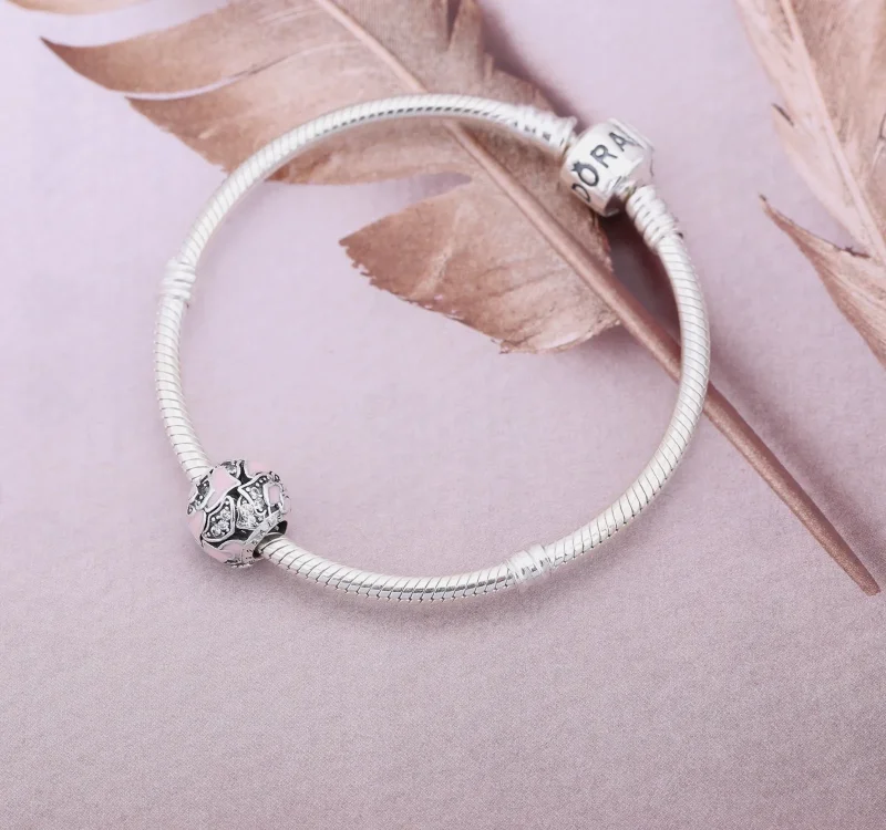 (imagine pentru) Talisman în formă de inimă din argint 925 - 791527EN40 PANDORA - Vizualizare 2