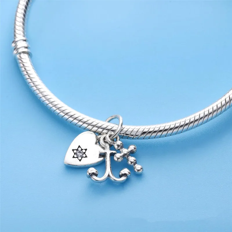(imagine pentru) Talisman "Încredere, speranță și dragoste" - 791120CZS - Talisma - Vizualizare 4