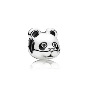 (imagine pentru) Talisman Panda, din argint 925, cu email negru - 791745EN16 - Ta