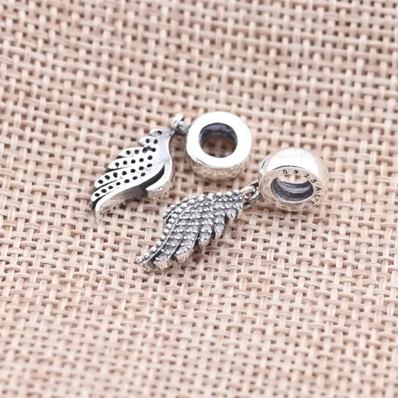(imagine pentru) Talisman pandantiv cu pana pasării Phoenix - 791750CZ PANDORA - Vizualizare 2