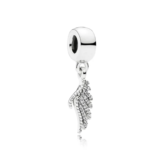 (imagine pentru) Talisman pandantiv cu pana pasării Phoenix - 791750CZ PANDORA
