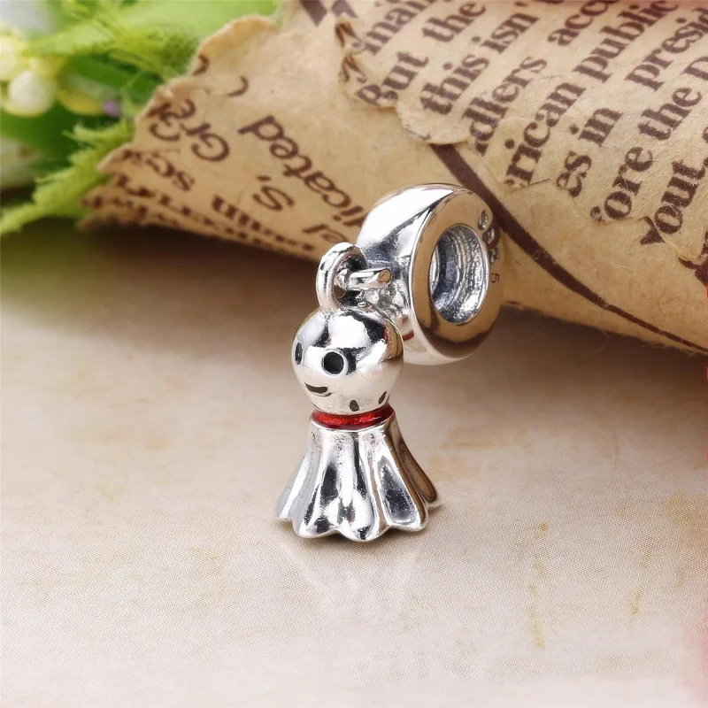 (imagine pentru) Talisman pandantiv PANDORA, Asiatice Doll Sunny din argint - Vizualizare 2