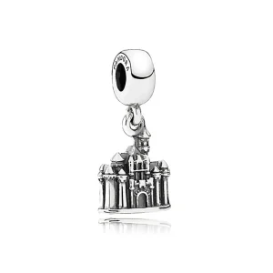 (imagine pentru) Talisman pandantiv PANDORA, Disney, Disneyland "Castelul de dorm