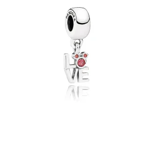 (imagine pentru) Talisman pandantiv PANDORA, Disney, Dragostea lui Mickey din arg