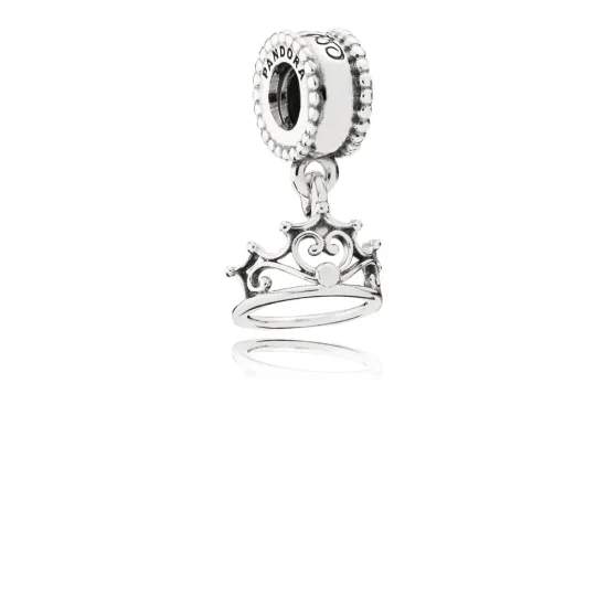 (imagine pentru) Talisman pandantiv PANDORA, Disney, Florin Tiara din argint