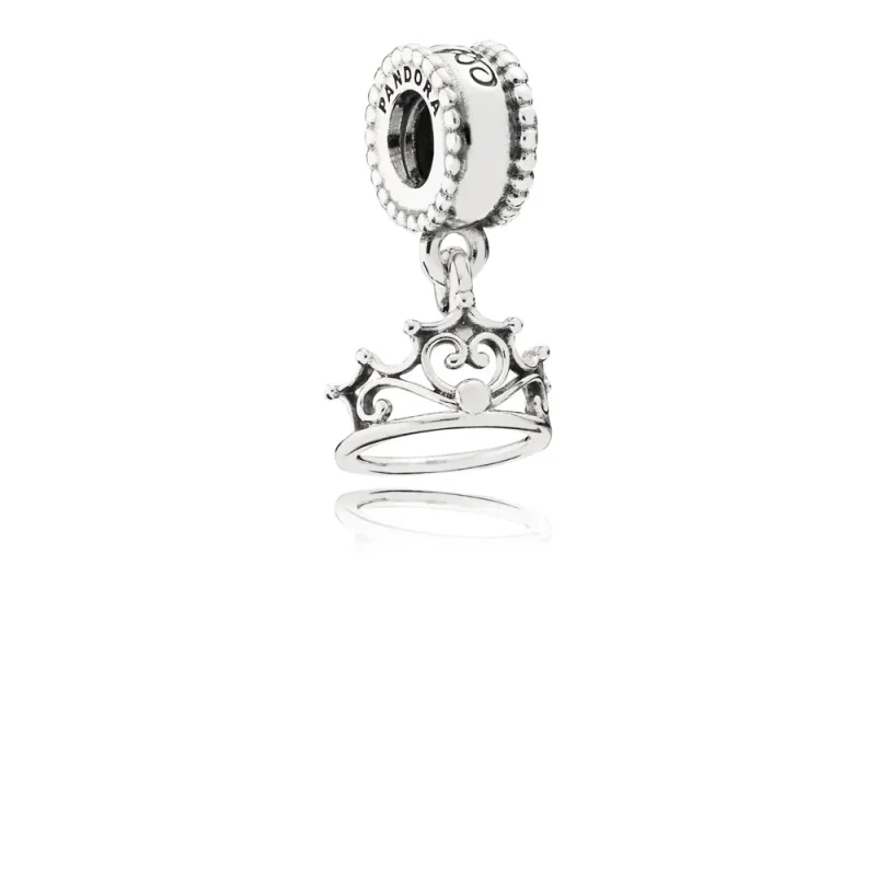 (imagine pentru) Talisman pandantiv PANDORA, Disney, Florin Tiara din argint