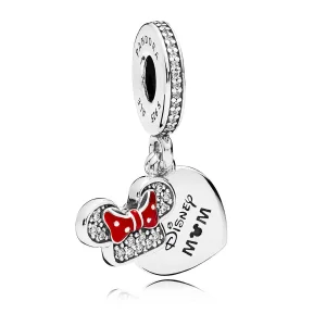 (imagine pentru) Talisman pandantiv PANDORA, Disney, Mama din argint