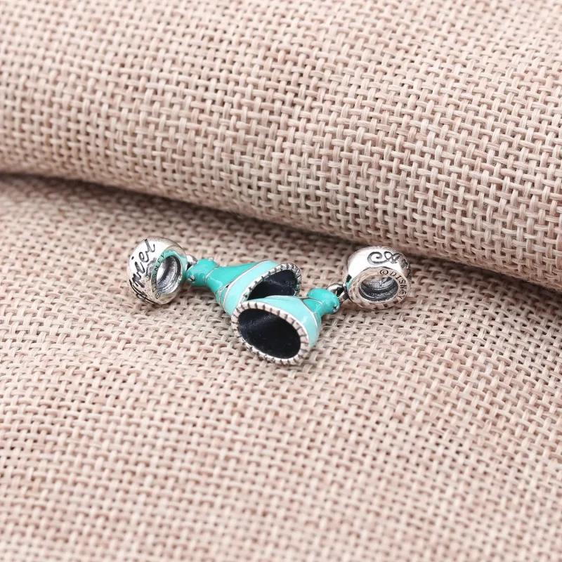 (imagine pentru) Talisman pandantiv PANDORA, Disney, Rochia lui Jasmine din argin - Vizualizare 3