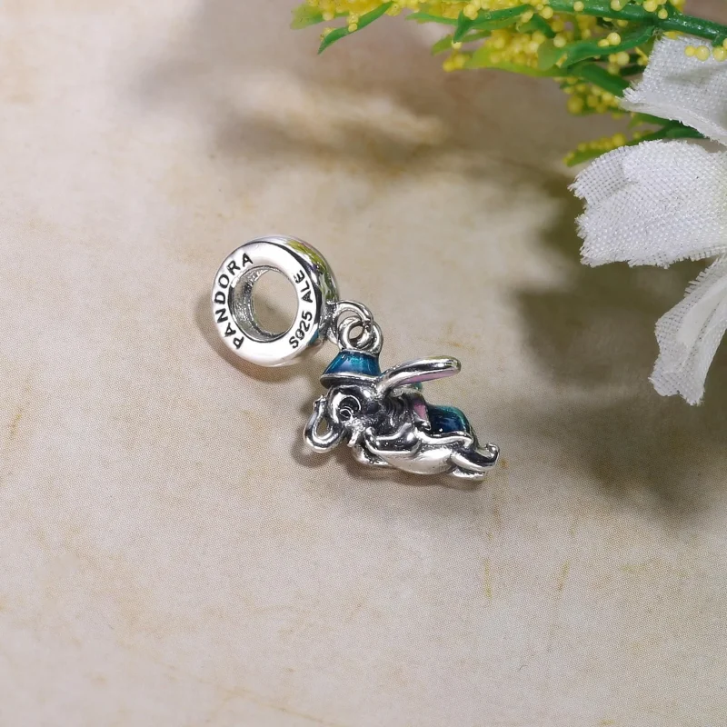 (imagine pentru) Talisman pandantiv PANDORA, Flying Dumbo din argint - Vizualizare 3