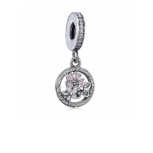 (imagine pentru) Talisman pandantiv PANDORA, Poetică Infloreste din argint