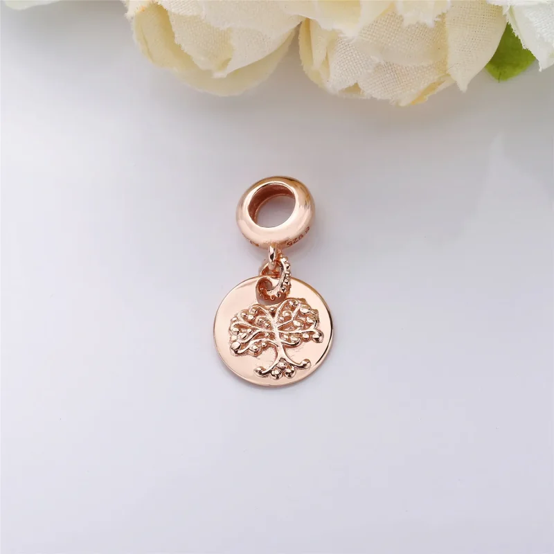 (imagine pentru) Talisman pandantiv Rădăcini familiale din PANDORA Rose - Vizualizare 2