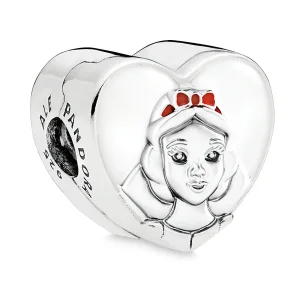 (imagine pentru) Talisman PANDORA, Albă ca zăpada portret din argint