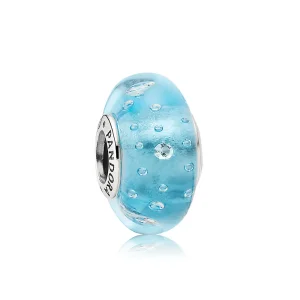 (imagine pentru) Talisman PANDORA, Albastru Fizzle din argint