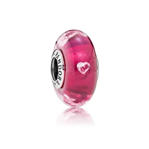 (imagine pentru) Talisman PANDORA, Cerise Heart din argint