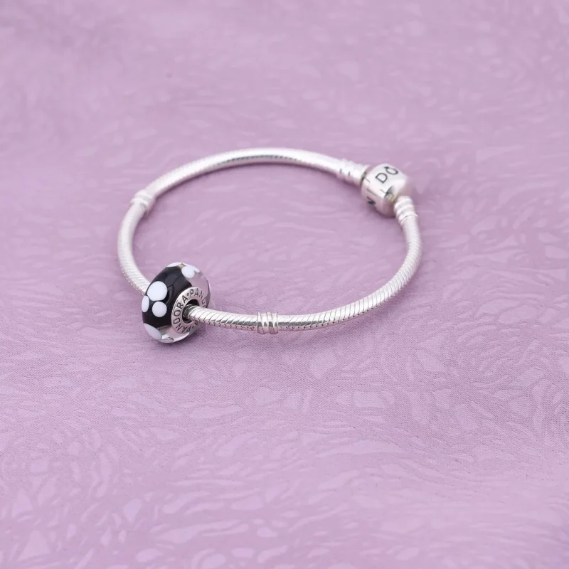 (imagine pentru) Talisman PANDORA, Clasic Mickey din argint - Vizualizare 2