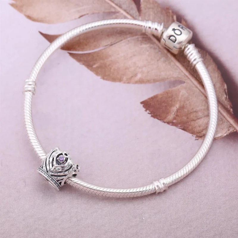 (imagine pentru) Talisman PANDORA, Coroana lui Ana din argint - Vizualizare 2