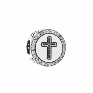 (imagine pentru) Talisman PANDORA, Crucea credintei din argint