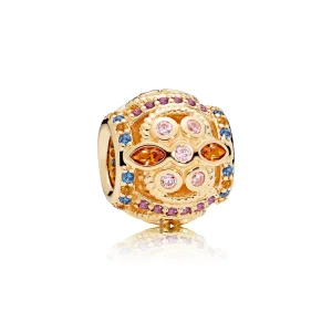 (imagine pentru) Talisman PANDORA, Culoare Fresco din aur