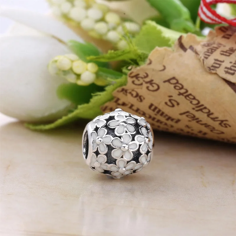 (imagine pentru) Talisman PANDORA, Daisy Meadow din argint - Vizualizare 3