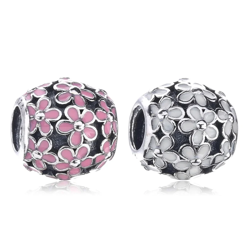 (imagine pentru) Talisman PANDORA, Daisy Meadow din argint - Vizualizare 5