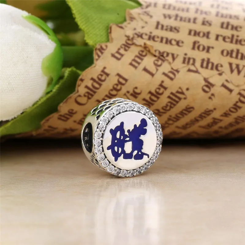 (imagine pentru) Talisman PANDORA, Disney, Croazieră din argint - Vizualizare 2