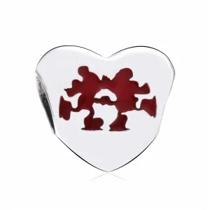 (imagine pentru) Talisman PANDORA, Disney, Dans Mickey & Minnie din argint