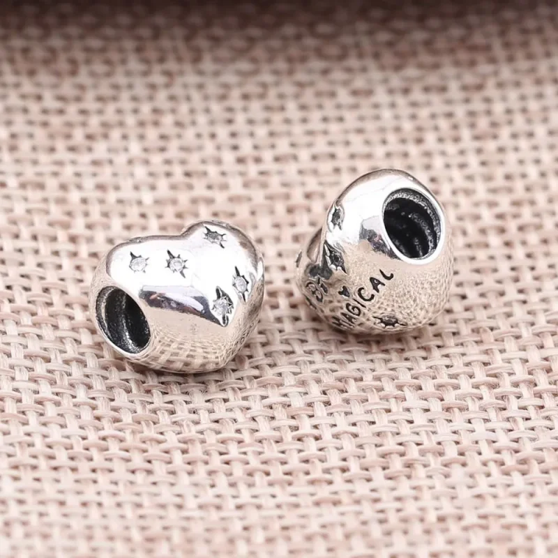 (imagine pentru) Talisman PANDORA, Disney, Fii magic din argint - Vizualizare 2