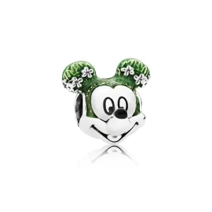 (imagine pentru) Talisman PANDORA, Disney, Mickey Epcot din argint