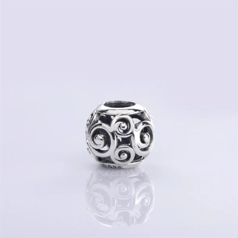 (imagine pentru) Talisman PANDORA, Disney, Mickey mouse "Mickey swirls " din arg - Vizualizare 3